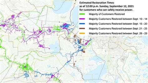 Entergy Updates Customers On River Parishes Restoration Sept 13 L