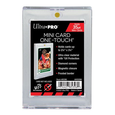35pt Mini Card Uv One Touch Magnetic Holder Ultra Pro International
