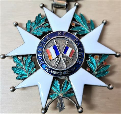 Ww2 French Commander Grade Legion Of Honour Award Medal 3rd Republic