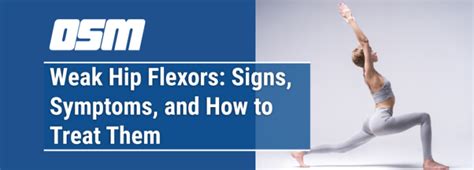 Weak Hip Flexors Signs Symptoms And How To Treat Them Orthopedic