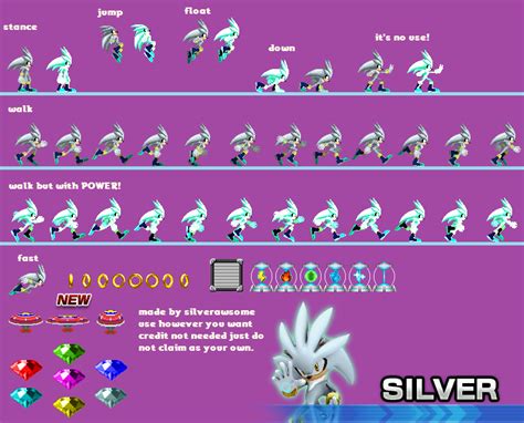 Silverawsome Sprites 17 By Facundogomez On Deviantart