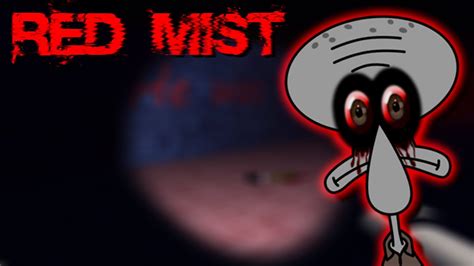 Spongebob Is Ruined Indie Horror Game Red Mist Youtube