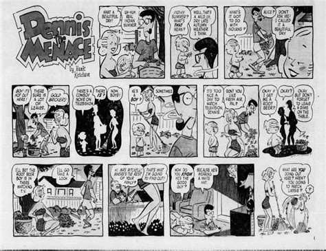 Pin By Bernie Epperson On Comics Dennis The Menace Beautiful Day Comics