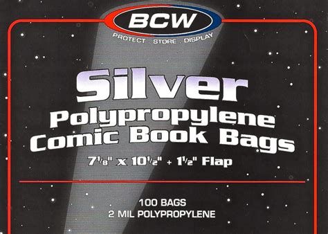 1000 Silver Age Comic Book Bags And Boards To Protect Your