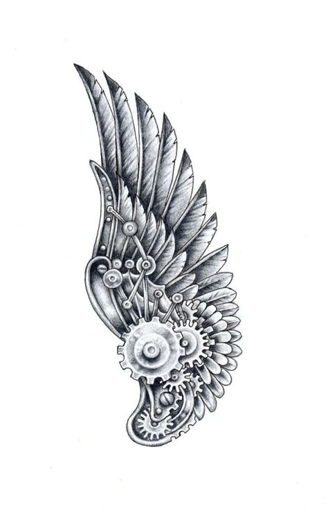 Steampunk Ankle Wings | Steampunk tattoo, Steampunk tattoo design, Steampunk wings tattoo