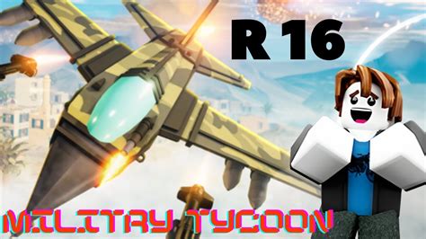 Roblox Buy A R16 Militry Tycoon Youtube