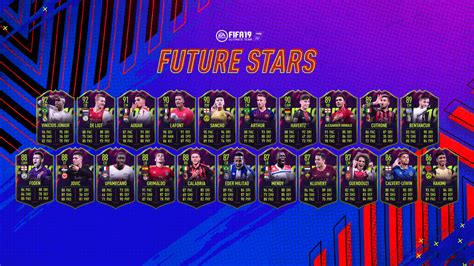 Fifa Ultimate Team Future Stars 2019 Revealed Gaming Instincts