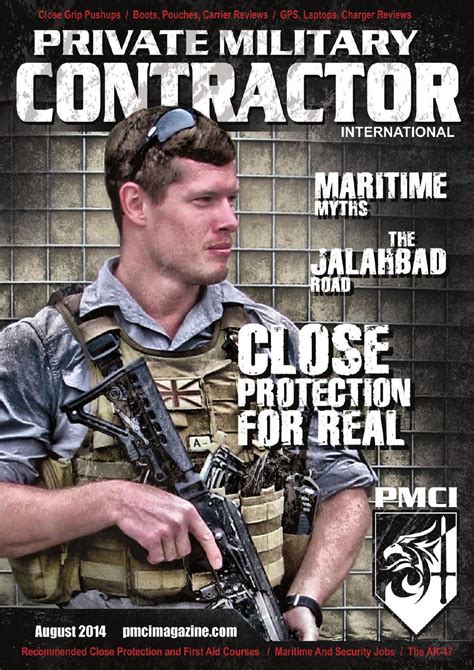 Private Military Contractor August 2014