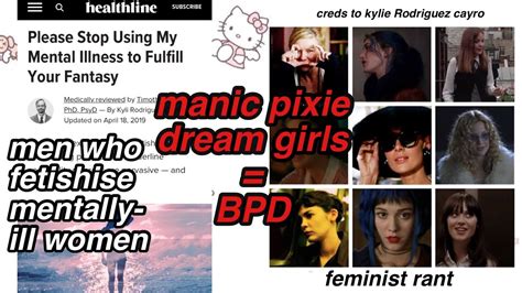manic pixie dream girls bpd youtube
