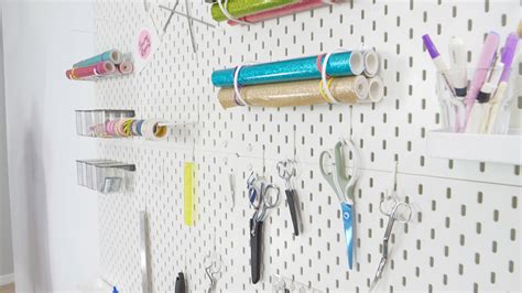 Ikea Skådis Pegboard System Easy Installation Tips Sewing Report