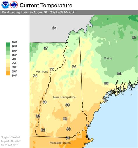 Nws Gray On Twitter Quite The Contrast In Temperatures Today Across Our Area Temperatures Are
