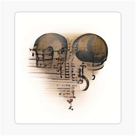Heart Of The Violinist I Sticker For Sale By Astralowelle Redbubble