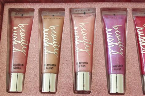 Win Victoria Secrets Beauty Rush Lip Gloss Collection Devoted To Pink