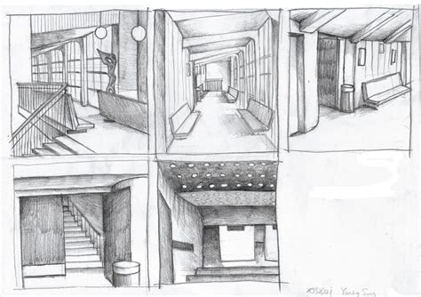 Yiming Song Unsw Arch Workshop 6 Storyboarding Interior Architectural