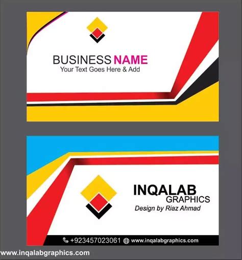business cards  vector cdr file high quality