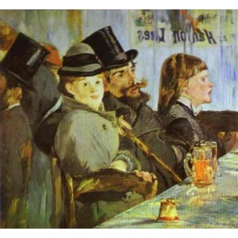 cafe  edouard manet fine art oil painting reproductions