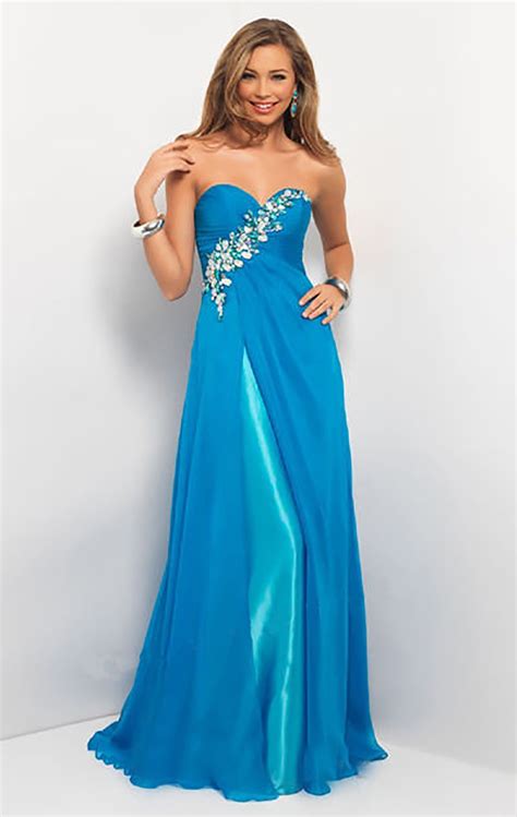 Elegant Bluecyanpinkany Color Sweetheart With Appliques Lace Up Long