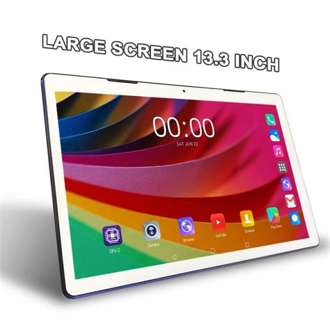 Cheap 4g Lte 133 Inch Tablet Pc 19201080 Ips Big Screen Android 70