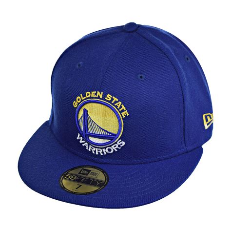 New Era Golden State Warriors Logo Grade Nba 59fifty Mens Fitted Hat