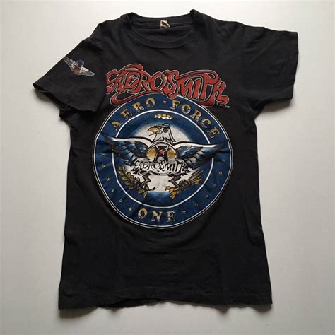 Vintage Vintage 1986 Aerosmith Tour T Shirt Grailed