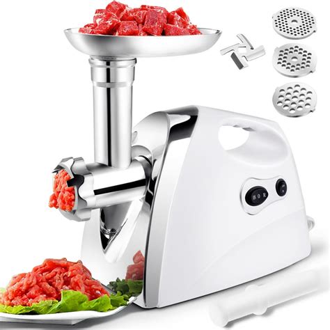 Electric Meat Mincer Grinder And Sausage Maker Kitchen Powerful 2800