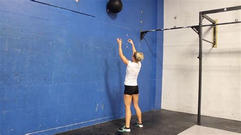 Wall Ball Crossfit Exercise Guide Youtube