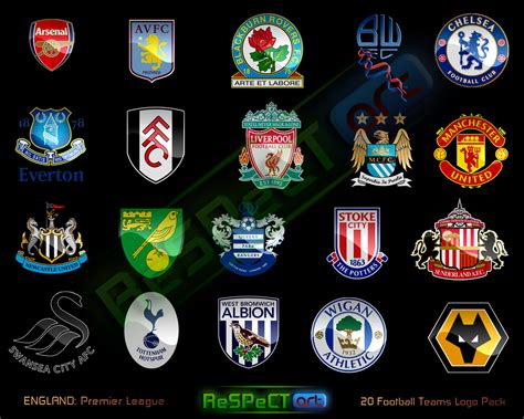 Deviantart Image England Premier League Football Teams Logo Pack By