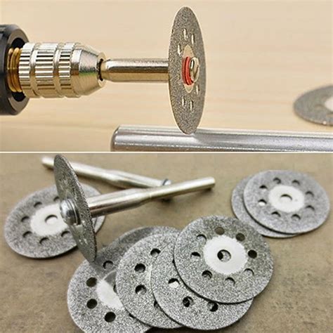 1 Set Carbon Steel Rotary Tool Circular Saw Blades Cutting Wheel Discs