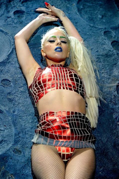 Lady Gaga Wearing Lingerie And Bras As Clothing Lady Gaga 2016