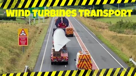 Wind Turbine Transportation Via Newtown Bypass4k Youtube