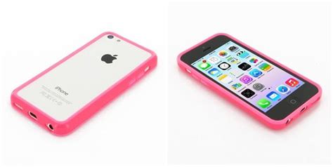 Pdair Soft Tpu Bumper For Apple Iphone 5c Pink Iphone 5c Pink