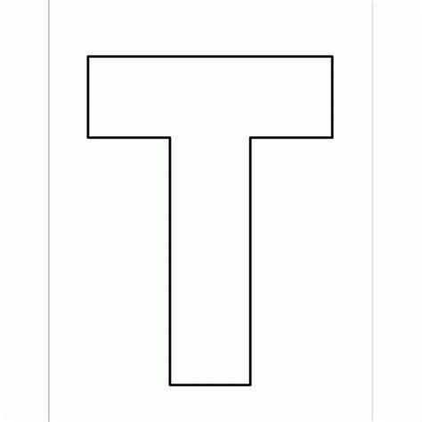 Letter T Coloring Page Coloring Pages For Kids And For Adults
