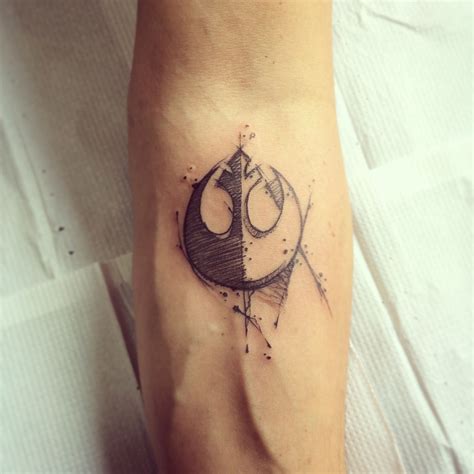 sketch star wars tattoo by dn alves daniel r alves tattooist tattoo artist tatuagem star