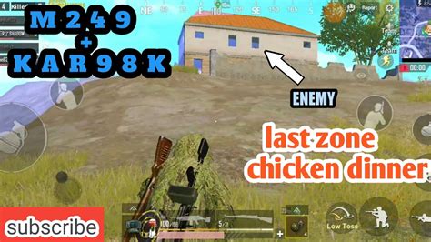 Chicken Dinner In Pubg Mobile Intence Gameplay Must Watch Youtube