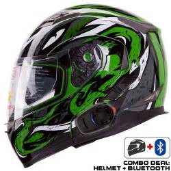2021 gdm venom motorcycle helmet with intercom bluetooth headset + smoked shield. 10 Best Motorcycle Helmet with Bluetooth - GMC Bike