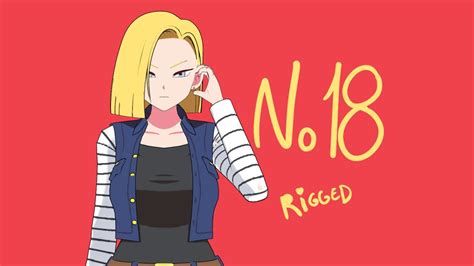 Android 18 Dragon Ball Z Rigged Youtube