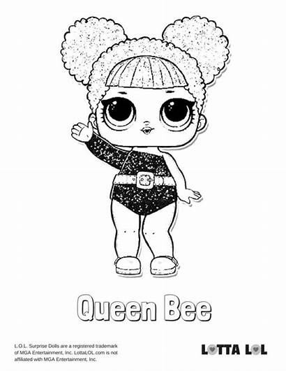 Lol Coloring Bee Queen Doll Glitter Surprise