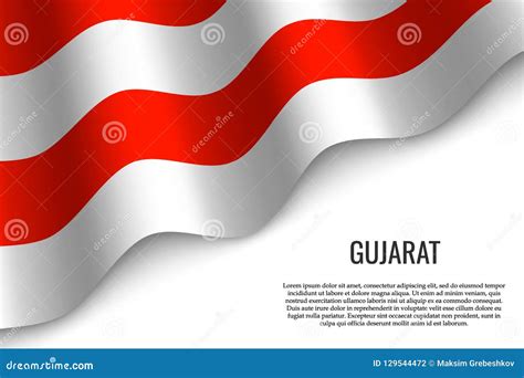 Waving Flag On White Background Stock Illustration Illustration Of