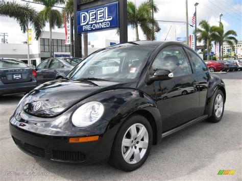 2007 Black Volkswagen New Beetle 25 Coupe 20063645 Photo 5