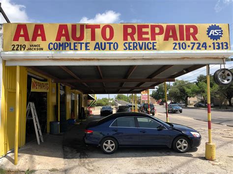 Aa Auto Repair San Antonio Tx