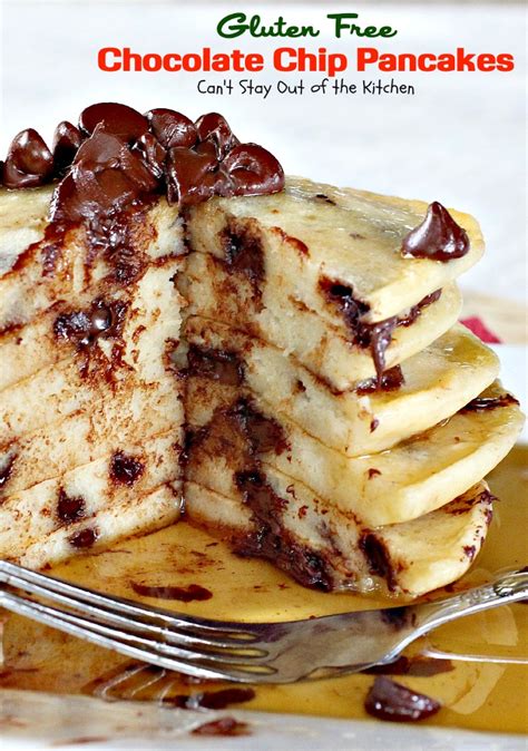Gluten Free Chocolate Chip Pancakes Cant Stay Out Of The Kitchen