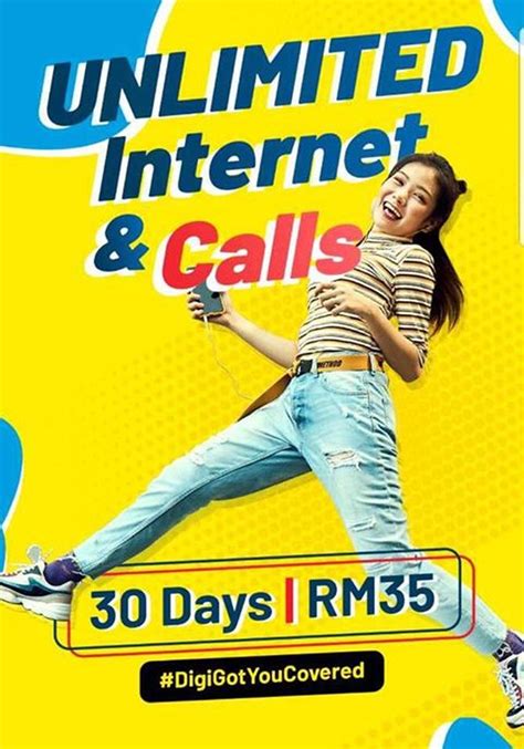 Daftar paket internet unlimited semua operator april 2021. Digi Prepaid now offers unlimited data and calls for RM35 ...