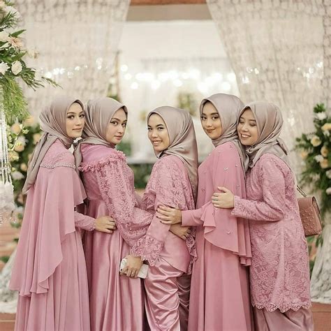Dress Gaun Bridesmaids Hijab On Instagram Inspired Photo From Iymel