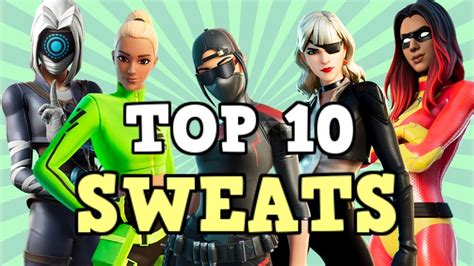 Top 10 Sweatiest Skin Combos In Chapter 2 Season 5 Fortnite Youtube