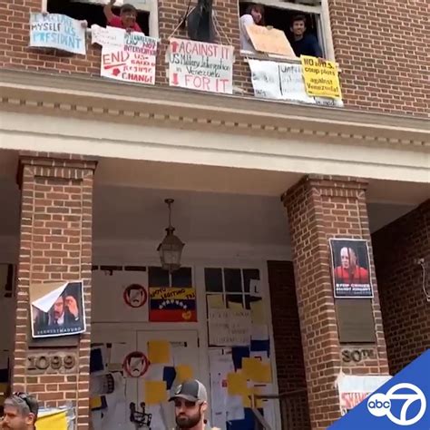 Update From Outside Venezuelan Embassy Abc7s Lindsey Mastis Was On The Ground Outside The