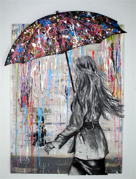 Cécile Desserle Rain Of Color Graffiti Wall Art Street Art Pop Art