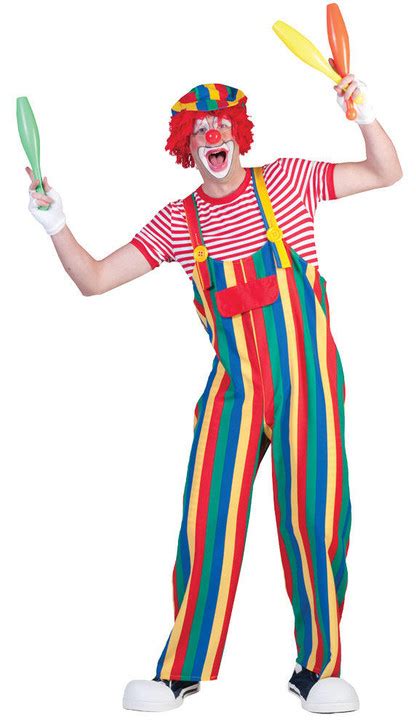Funny Fashion Striped Clown Overalls 785870 At Online
