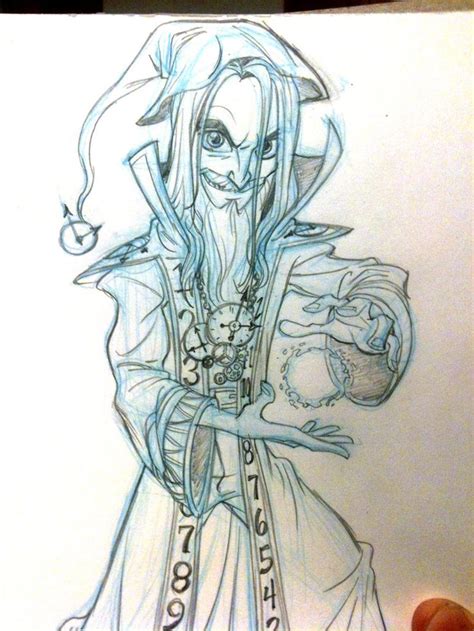 Time Wizard Sketch By Tombancroft On Deviantart Character Design Character Art Drawings