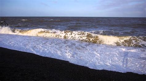 Waves At Weybourne Norfolk Youtube