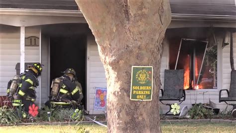 Early Video From Levittown Pennsylvania House Fire